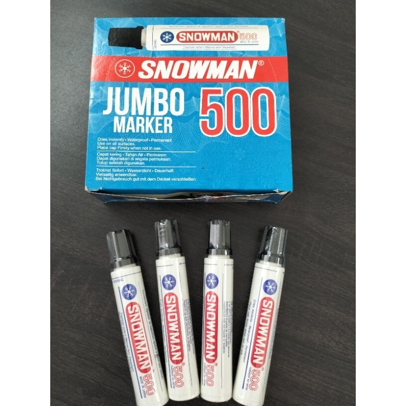 

Spidol Snowman Jumbo Marker 500