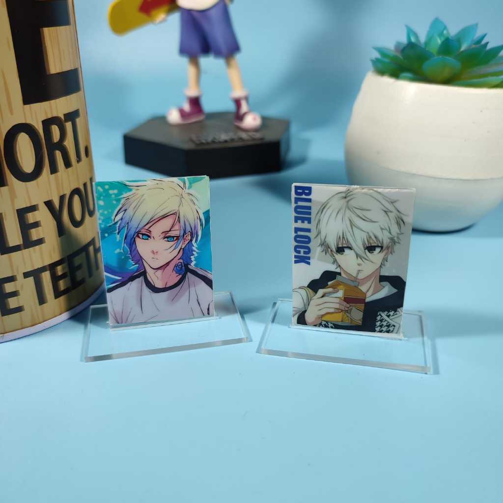 Standee Anime Blue Lock - Action Figure Blue Lock - Pajangan Akrilik Anime - Koleksi Anime
