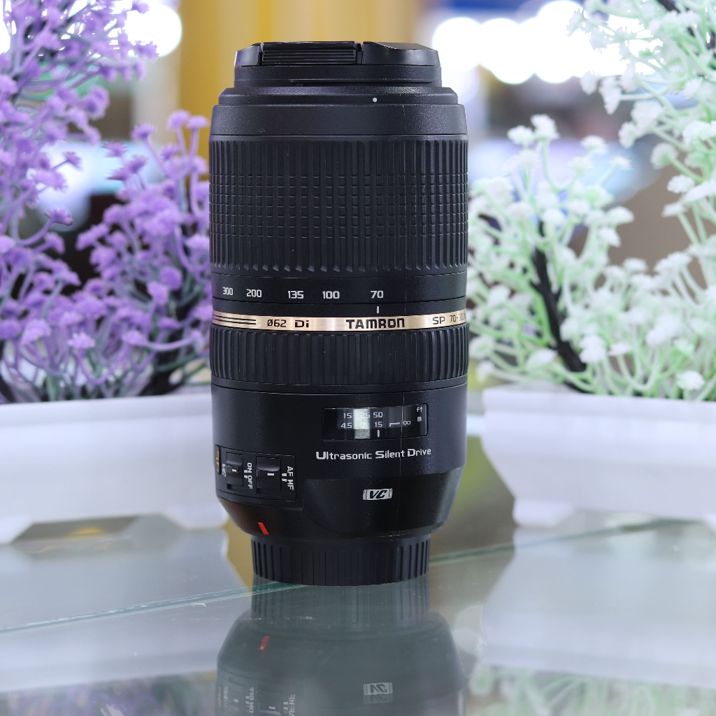 LENSA TAMRON FOR CANON 70-300MM VC - LENSA TELE CANON - MULUS SIAP PAKAI