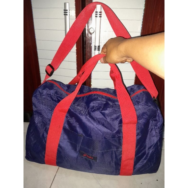 tas minggat asics branded original monza bag