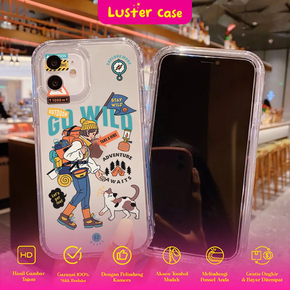 Case GO WILD SAMSUNG A04E A33 A04  A04S A53 A13 4G A13 5G A03 A03 CORE A03S A02S A02 A52 A52S A31 A1