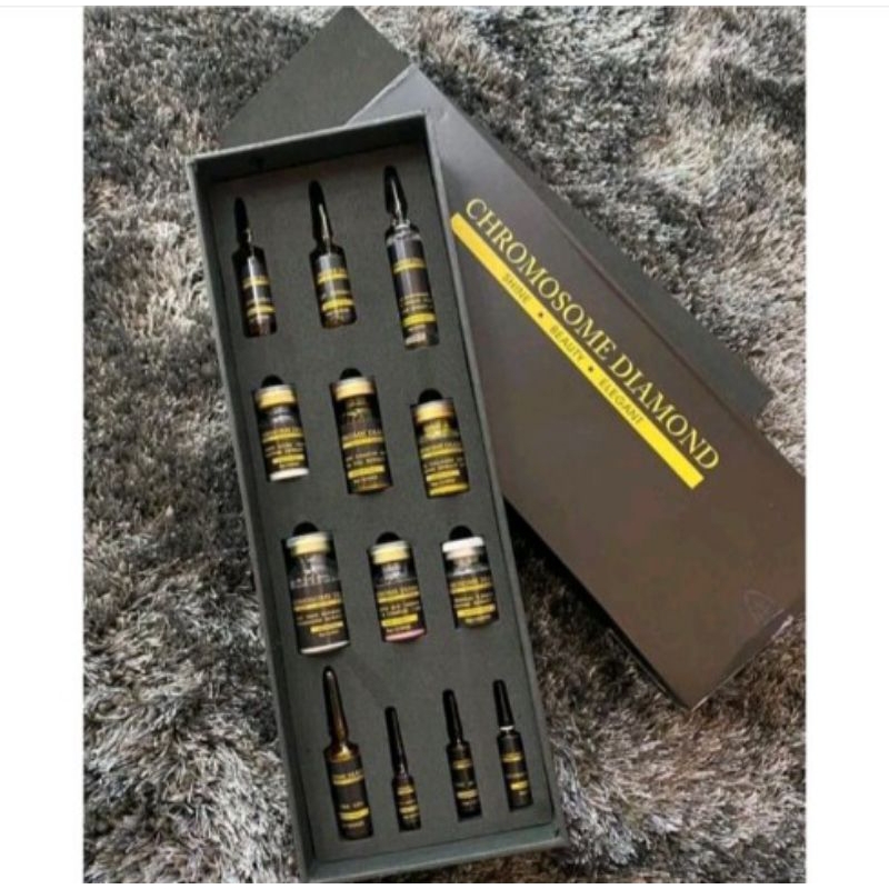Chromosome Diamond Original/Infus Whitening Putih Glowing Permanen 100%ORIGINAL