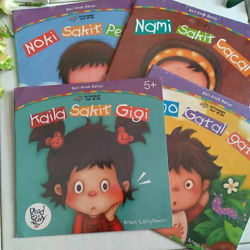 Buku anak Read a story Erlangga for kids