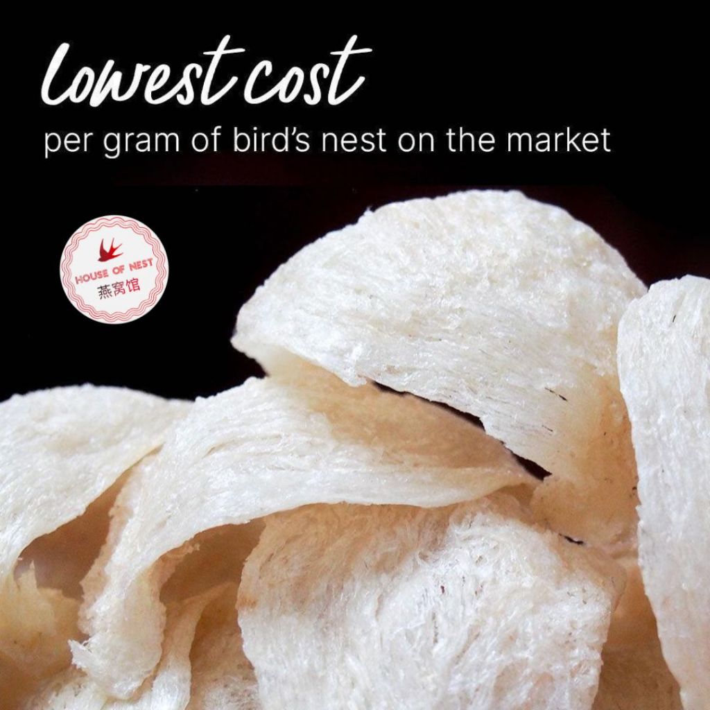 

Sarang Burung Walet BERSIH tipe MANGKOK grade 2.5A BIRD NEST HoN 燕窝 YENWO YANWO