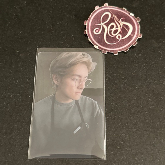 READY STOCK - V LAYOVER Official Weverse POB PVC PC