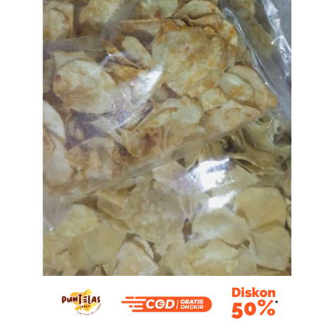 

Keripik talas ayam panggang 150gr sampai kiloan puntelas