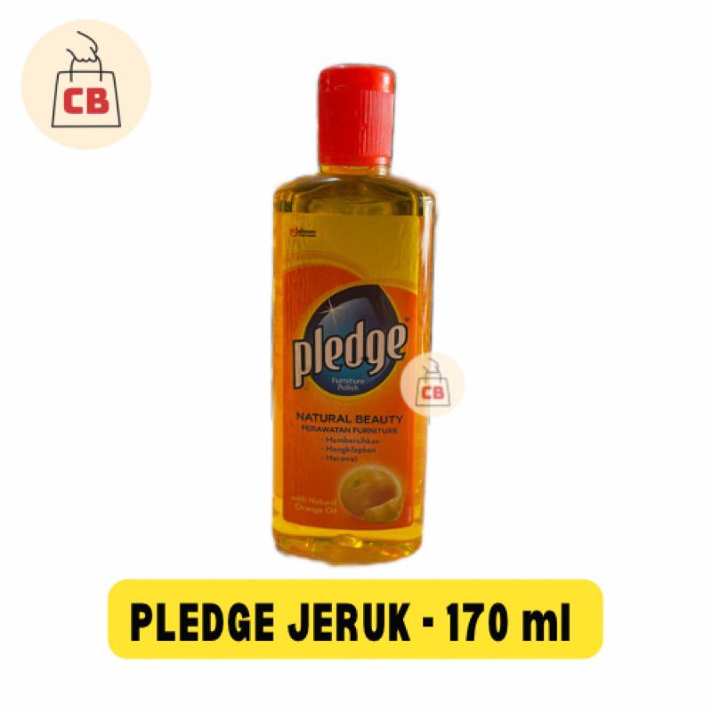 PLEDGE Minyak Polish/ Minyak Furniture/ Furniture Polish Rasa Jeruk