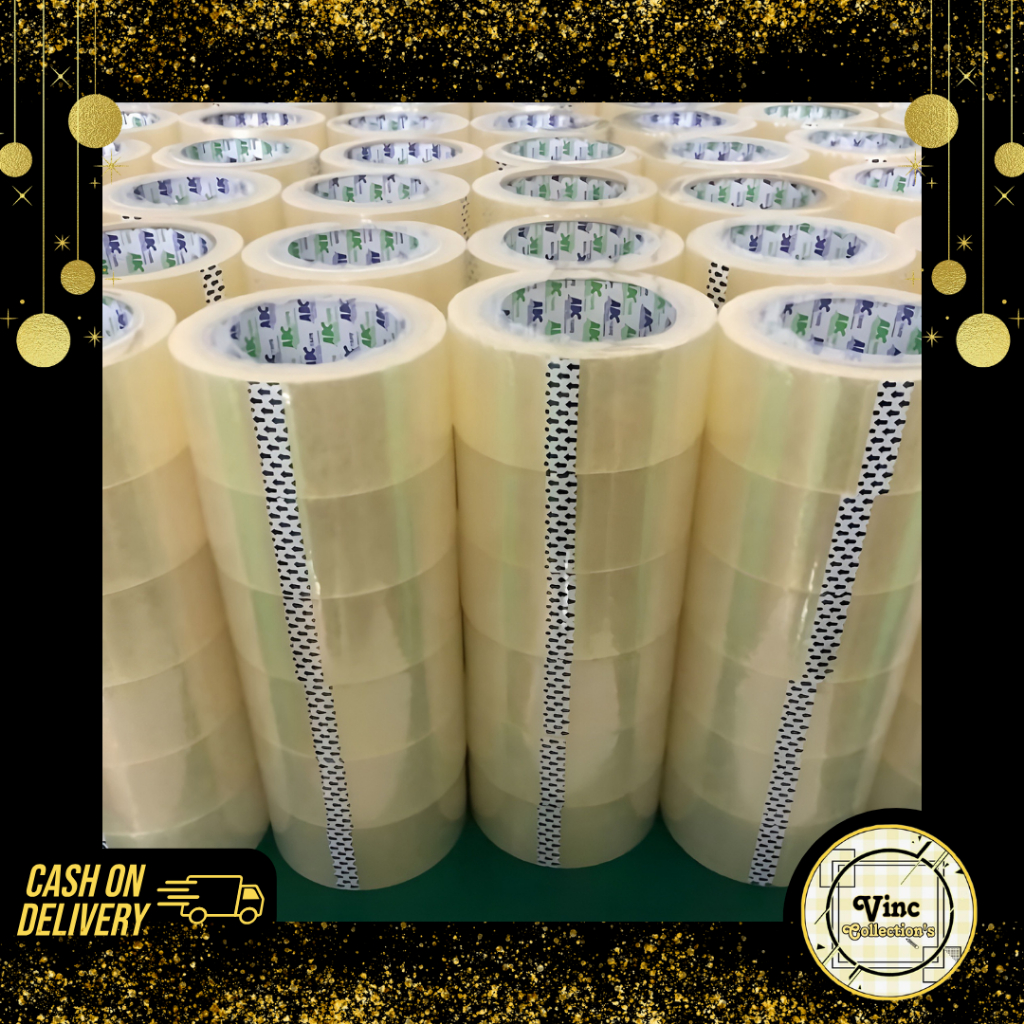 

Lakban Perekat Bening ABC Tape 45mm x 90 yard Isi 1pcs