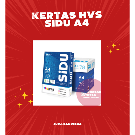 

KERTAS SIDU A4 70 GR ISI 100 LEMBAR