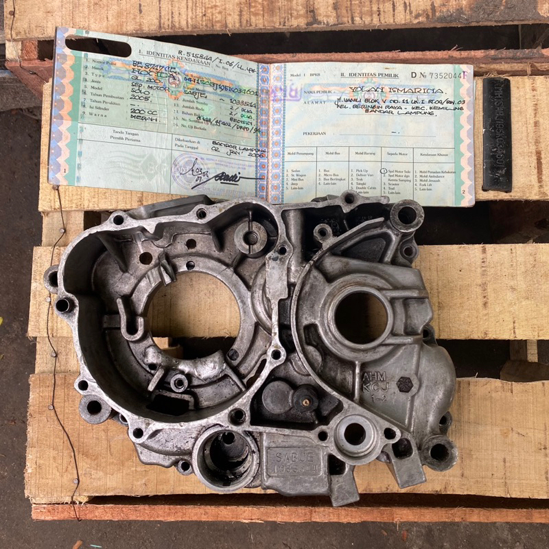 dokumen tiger BPKB PLAT BE  SESUAI FOTO