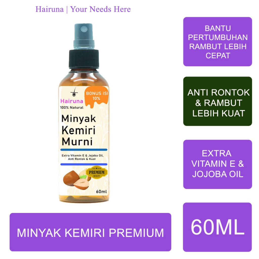 Minyak Kemiri Asli Penumbuh Rambut Cepat Minyak Kemiri Untuk Rambut Minyak Rambut Kemiri Anti Rontok