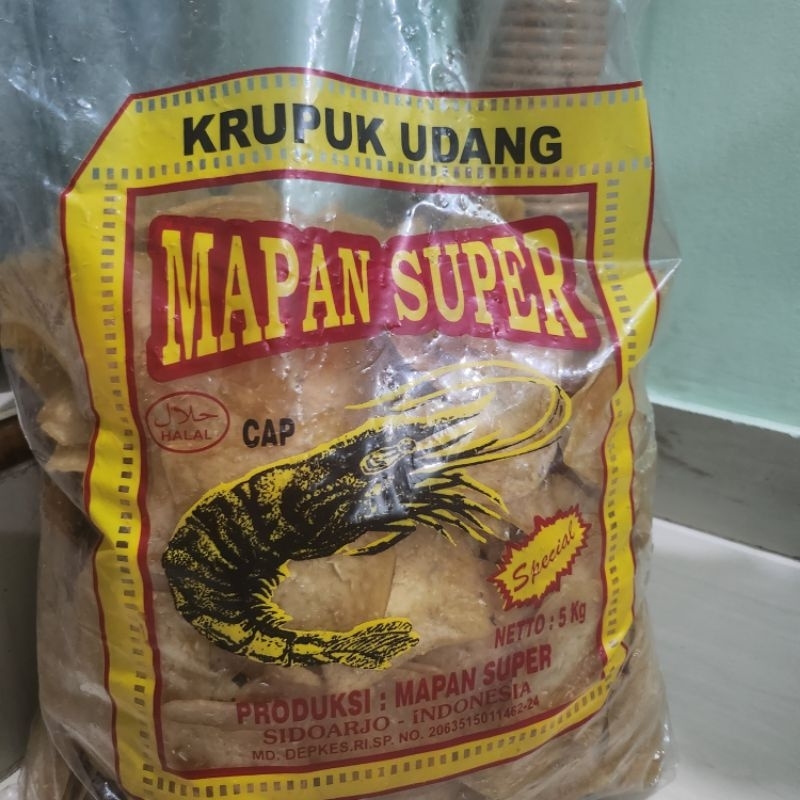 

kerupung udang per box