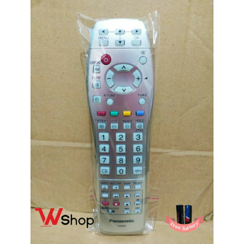 REMOT REMOTE TV LCD LED TUNER PLAYER N2QAKB000053 PANASONIC ORIGINAL