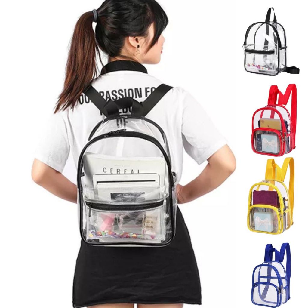 HOTSALE 11.11 - [TAS KONSER] RANSEL WANITA PVC MIKA PLASTIK - TAS KONSER PANGGUNG KPOP/BTS/SEVENTEEN