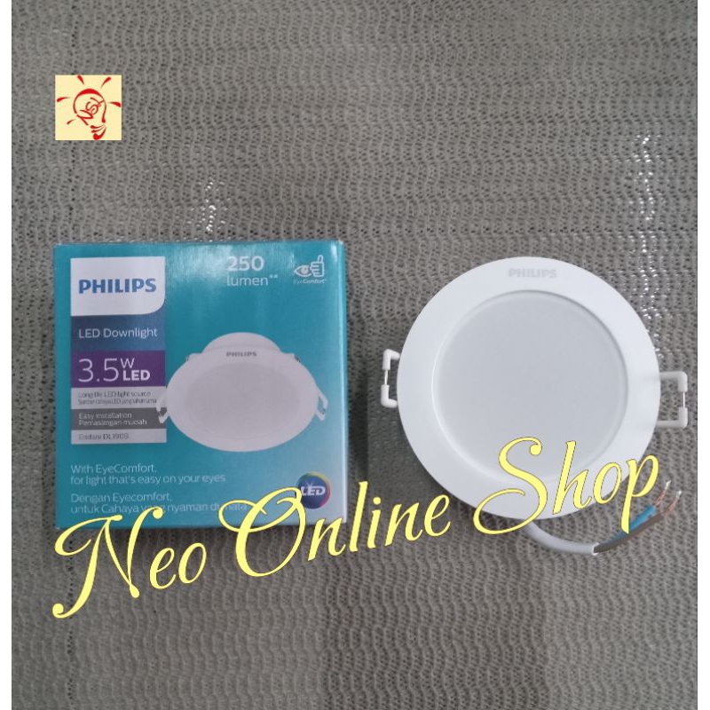 DL190B Eridani Downlight Philips 3.5W 3.5 Watt