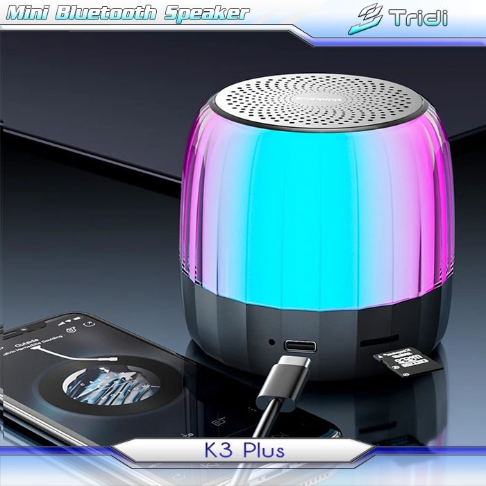 Mini RGB Bluetooth speaker