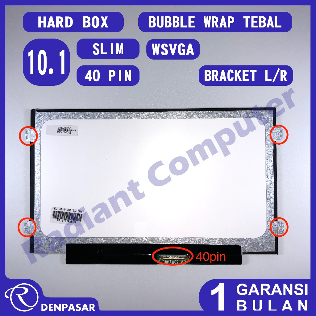 LCD LED Acer Aspire One D255E 521 KAV70 NAV70 PAV70 ZE7 ZE6