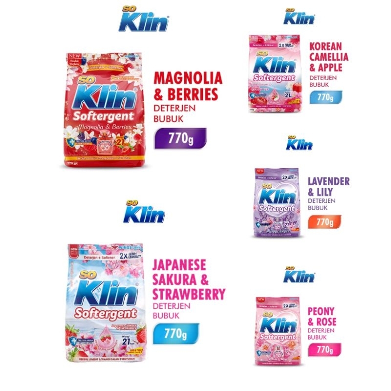 So Klin Softergent 770gr