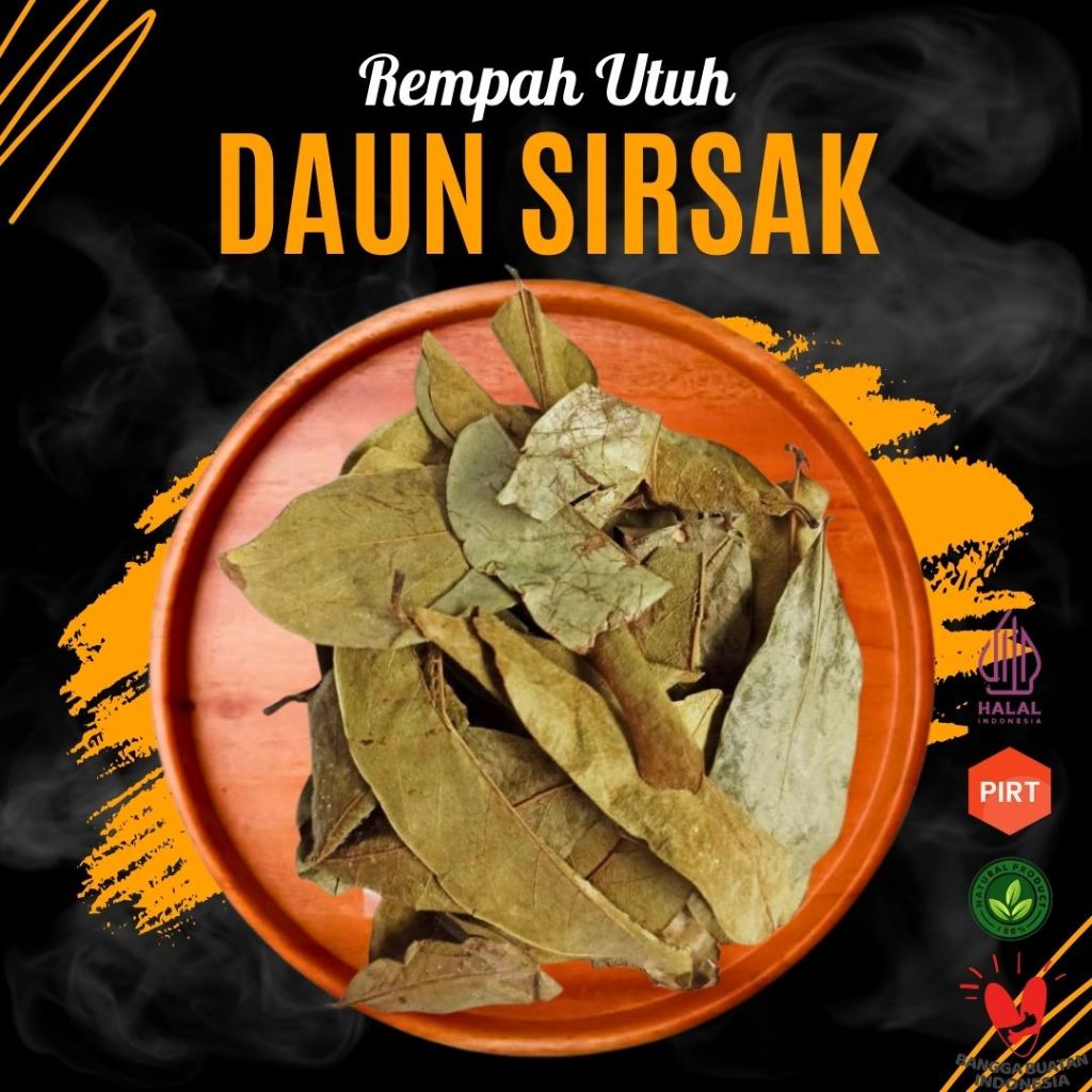 

Daun Sirsak (Kering) / Soursop Leaf Herbal Rempah Organik
