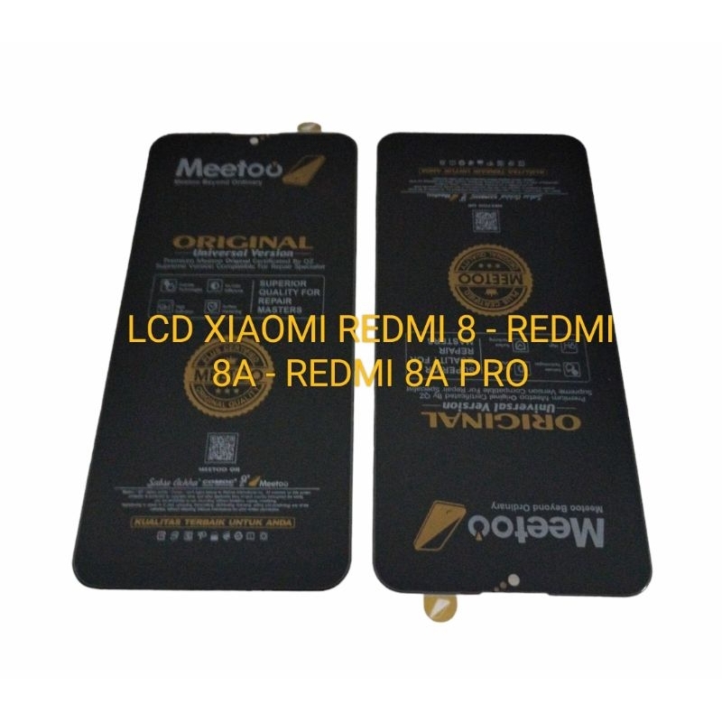 LCD TOUCHSCREEN XIAOMI REDMI 8 - REDMI 8A - REDMI 8A PRO - LCD FULLSET XIAOMI REDMI 8 - 8A - 8A PRO 