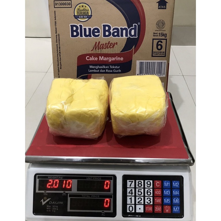 

[09E] mentega blueband kiloan 1kg repack ➡Sale
