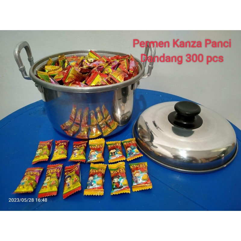 

permen hadiah panci isi 300 pcs permen aneka rasa