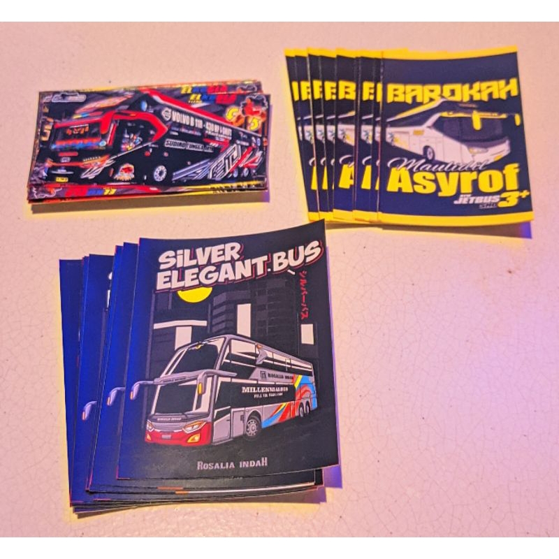 

COD Stiker Buss Terbaru ( 30 Stiker + Bonus )