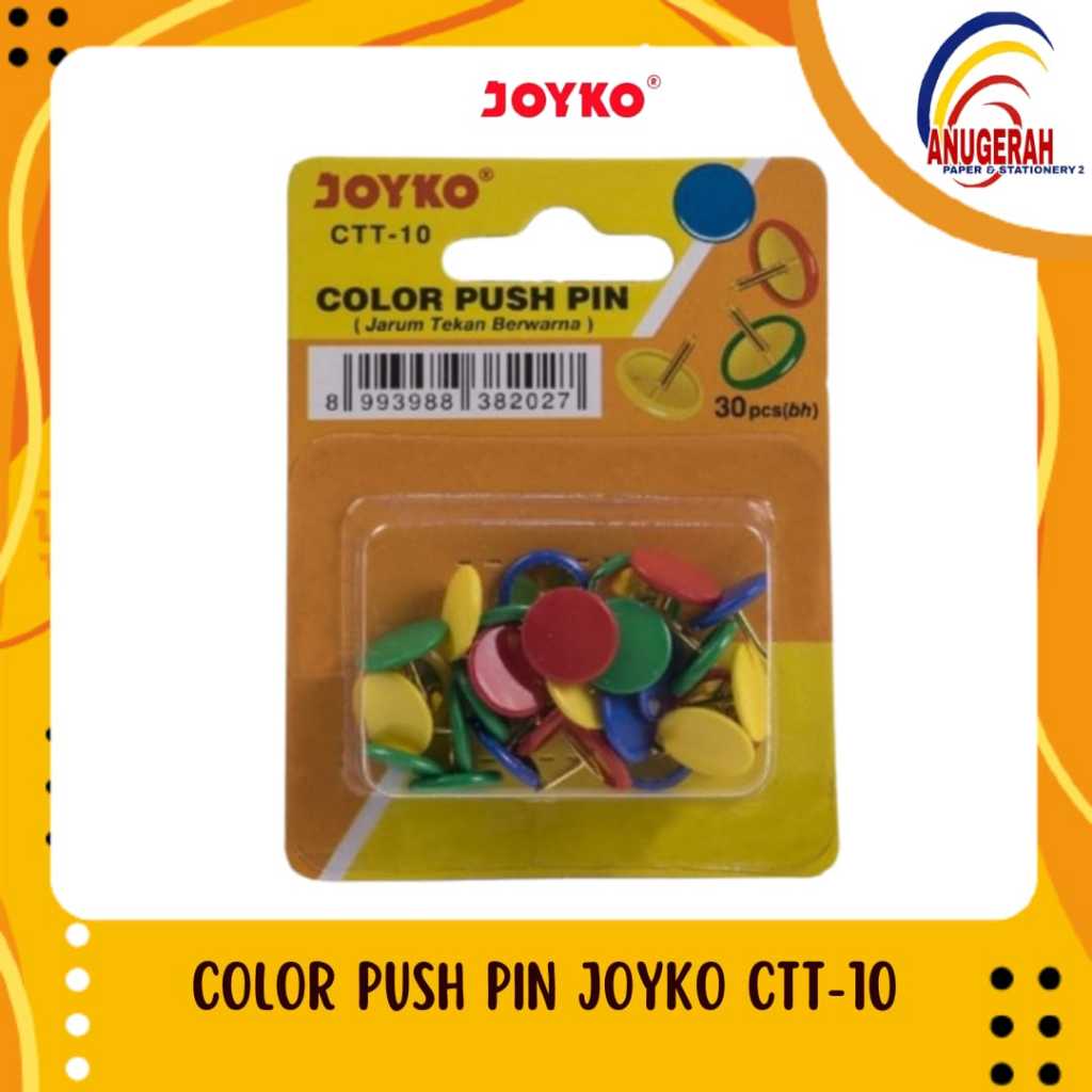 

COLOR PUSH PIN JOYKO CTT-10 (PCS)