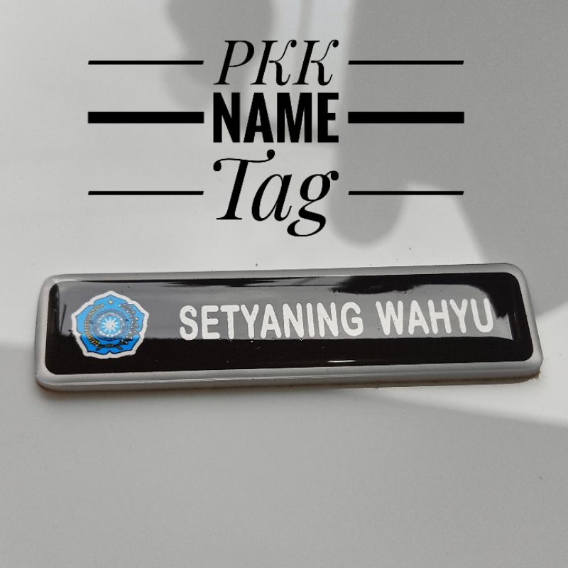 

Aneka Model Pilihan PKK Name Tag / Papan Nama Dada / Atribut Papan Nama