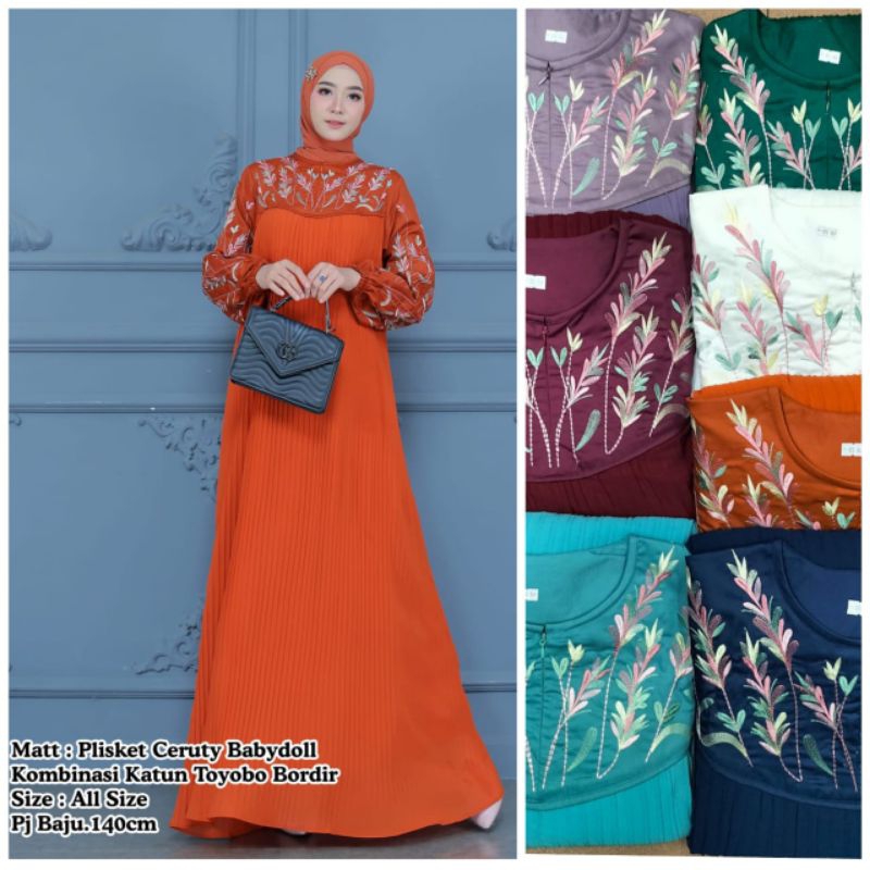 GAMIS PLISKET CERUTY BY RARADISA