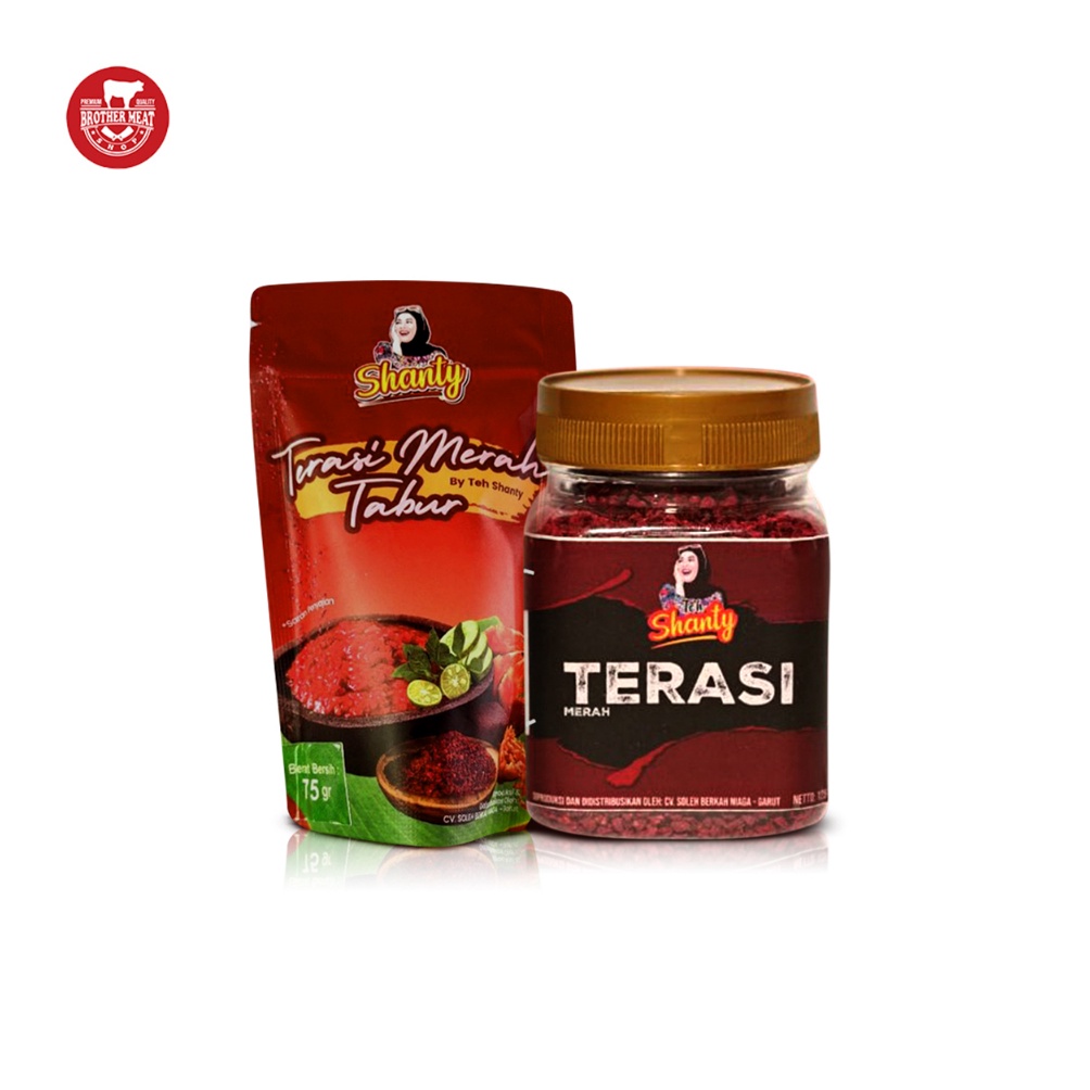 

[❊P5$] Terasi Merah Tabur Teh Shanty Sudah Matang Kemasan Praktis Special Promo