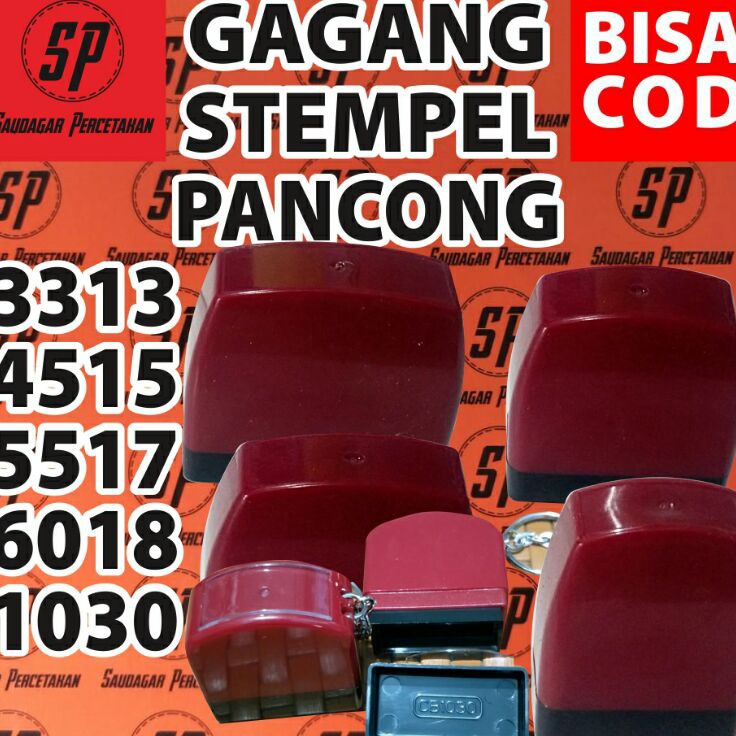 

Best Terlaris Gagang Stempel Flash / Warna 1030 3313 4515 5517 6018 ☊✵