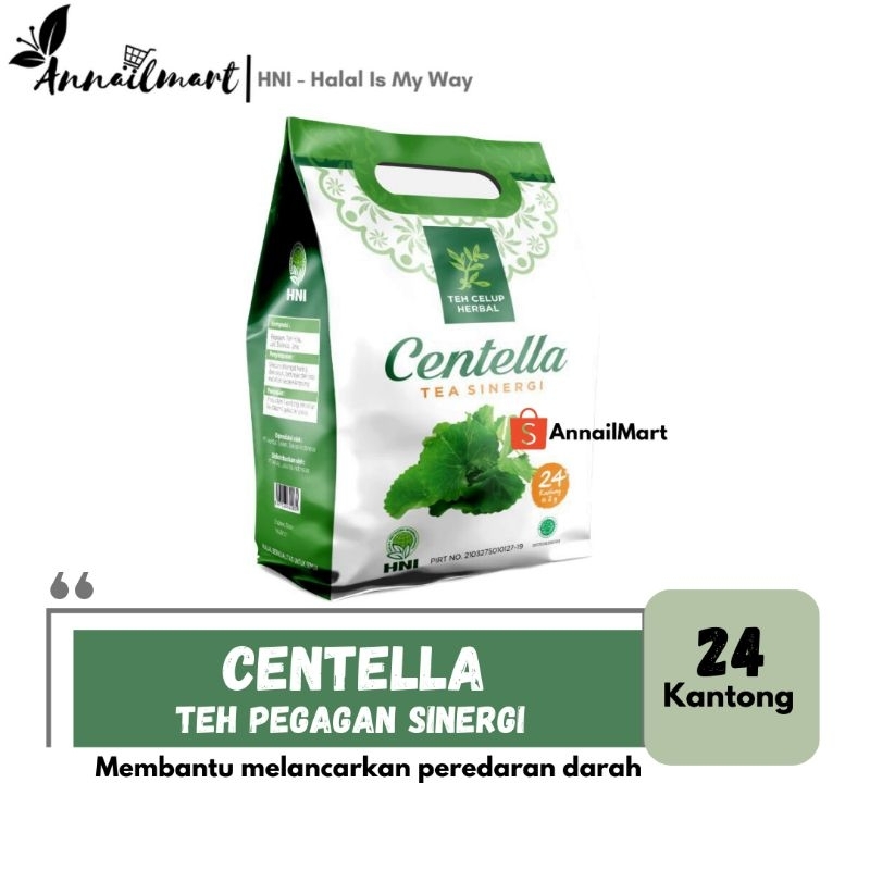 

CENTELLA TEH SINERGI ISI 24 / CENTELLA TEA / TEH PEGAGAN / GREEN TEA / TEH HIJAU AnnailMart