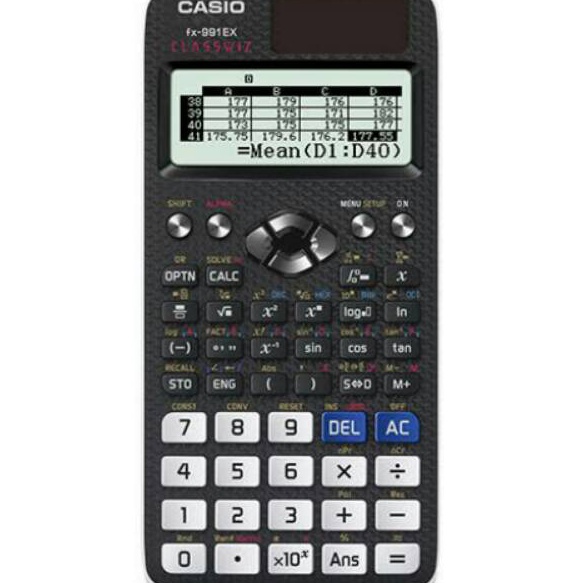 

Diskon CASIO FX-991 EX ~ Kalkulator Ilmiah/Scientific Calculator 991EX Kuliah Seller