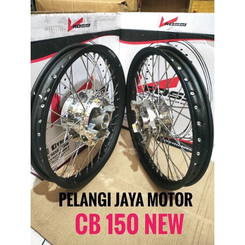 Velg Motor Honda CB 150 New/ CBR 150 / New Cb150 facelift/ Tromol Set Jari Velg Ukuran Lebar 215x250