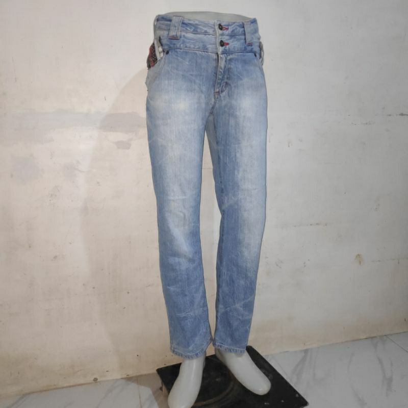 Clef De Sol Japanese Denim original celana jeans pria vintage preloved branded