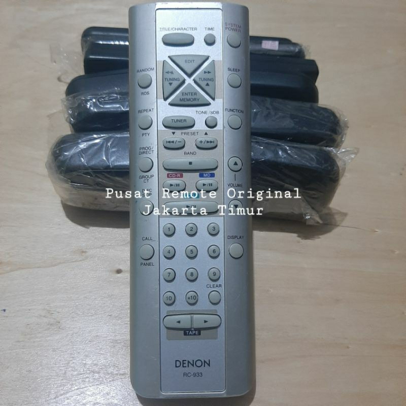 REMOTE REMOT AMPLIFIER DENON RC-933 ORIGINAL