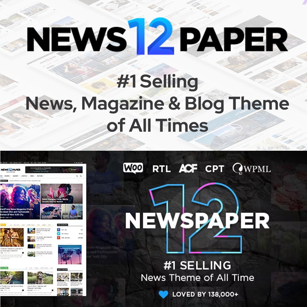 Newspaper Theme Tema WordPress untuk Situs Berita