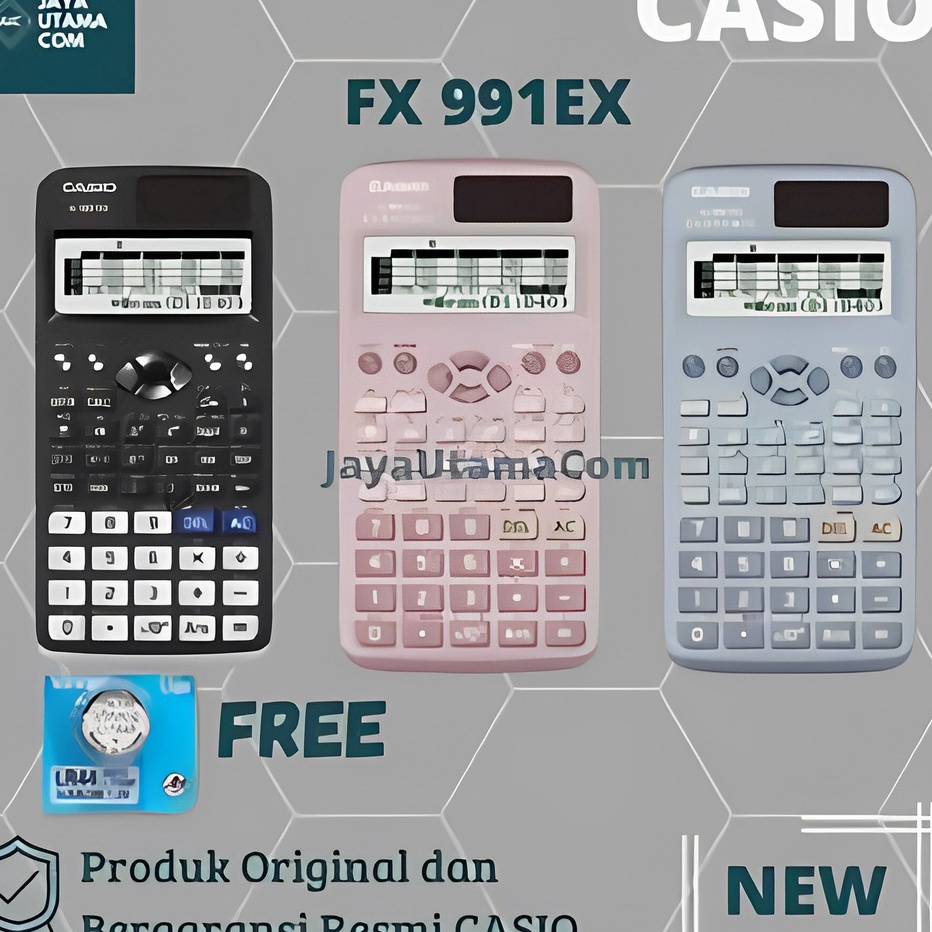 

Model Terkini Kalkulator Scientific Casio FX 991EX Kalkulator Ilmiah Original ➸➚✣