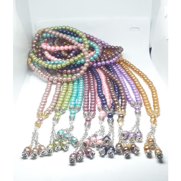 Diskon TASBIH MUTIARA TASBIH CANTIK TASBIH MURAH 99 BUTIR Big Sale