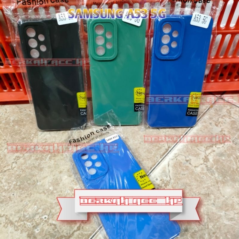 soft Case macaron Protect Camera SAMSUNG A53 5G Square edge