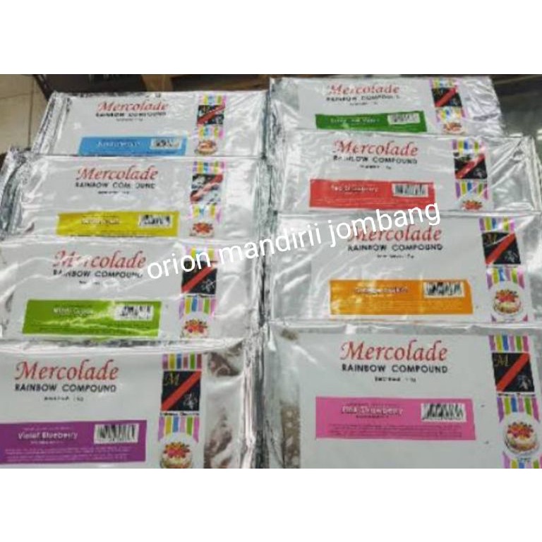 

83 MERCOLADE COKLAAT,WHITE,RAINBOW 1 KG 6h9hs