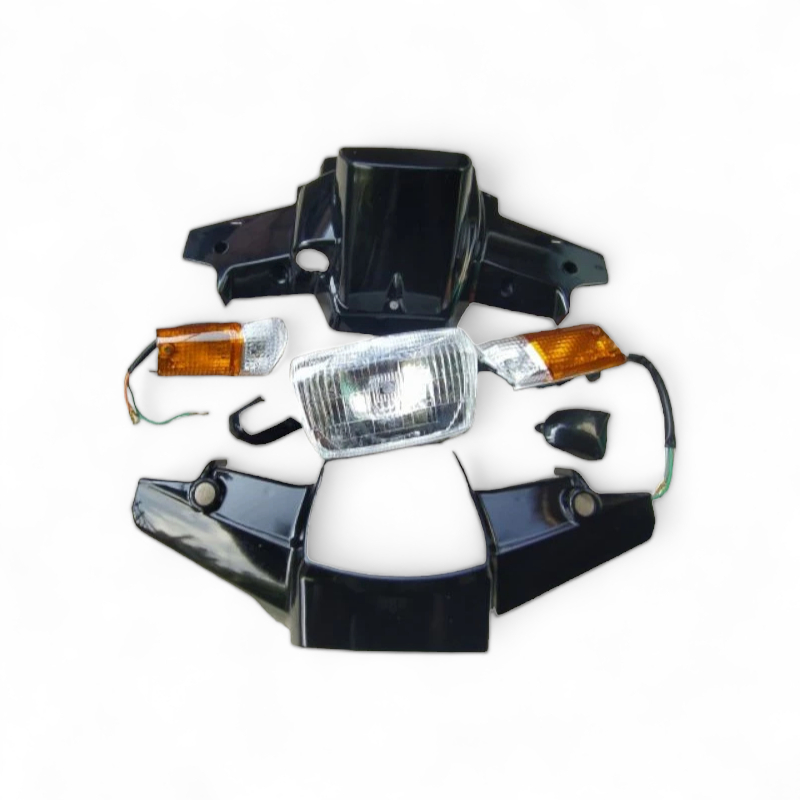 Cover Batok Lampu Reflektor Depan Bagian Atas Dan Bawah Honda Astrea Prima Star Hitam High  Quality 