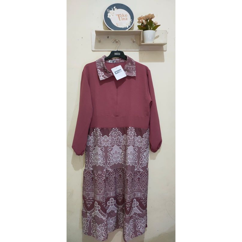 READY‼️ MIDI L30 CRINKLE MOTIF PREMIUM