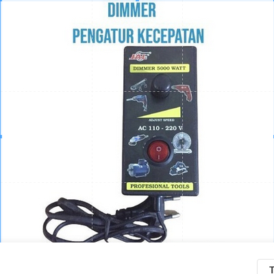 DIMMER PENGATUR KECEPATAN AC 110-220V 5000WATT