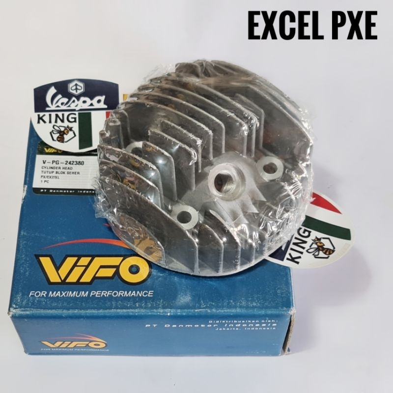 head silinder kop blok seher vespa excel exclusive px VIFO