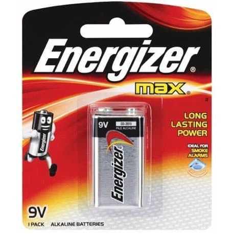 Energizer baterai kotak 9 Volt