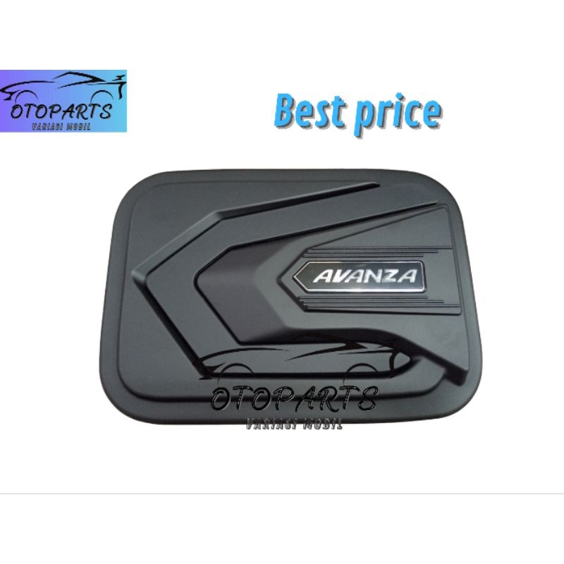 TANK COVER AVANZA 2012-2021 HITAM DOFF R LINE/AKSESORIS TUTUP TANKI AVANZA 2012-2021 HITAM DOFF R LI