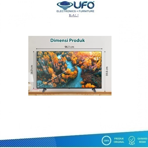 TOSHIBA 43E330LP Led Tv 4K Smart VIDAA 43"