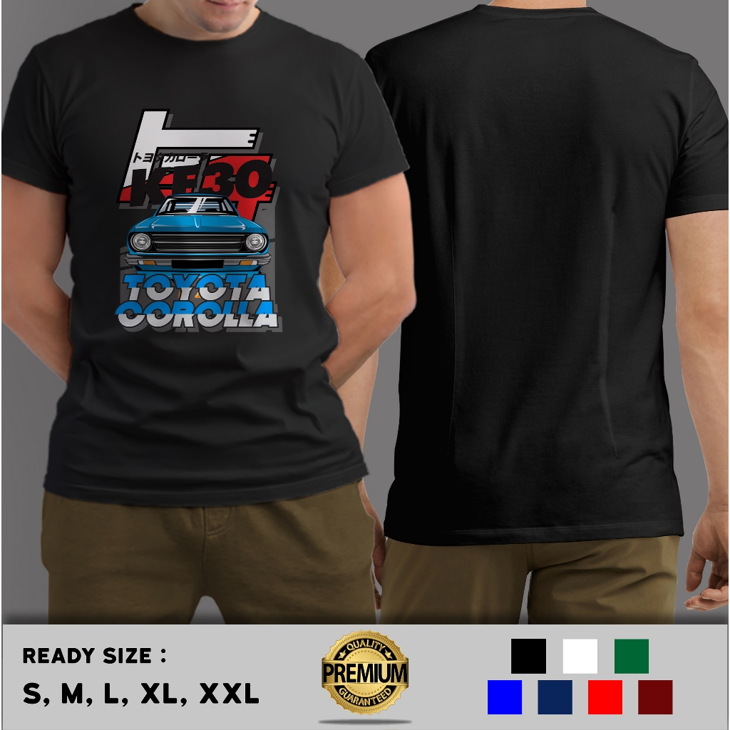 Kaos TOYOTA COROLLA KE30 RACINGLOOK SERIES 021 Terlaris